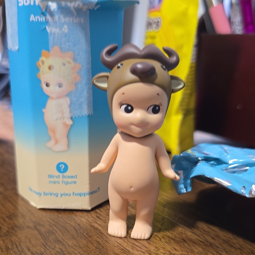 Sonny Angel Animal Series 4 Buffalo Authentic